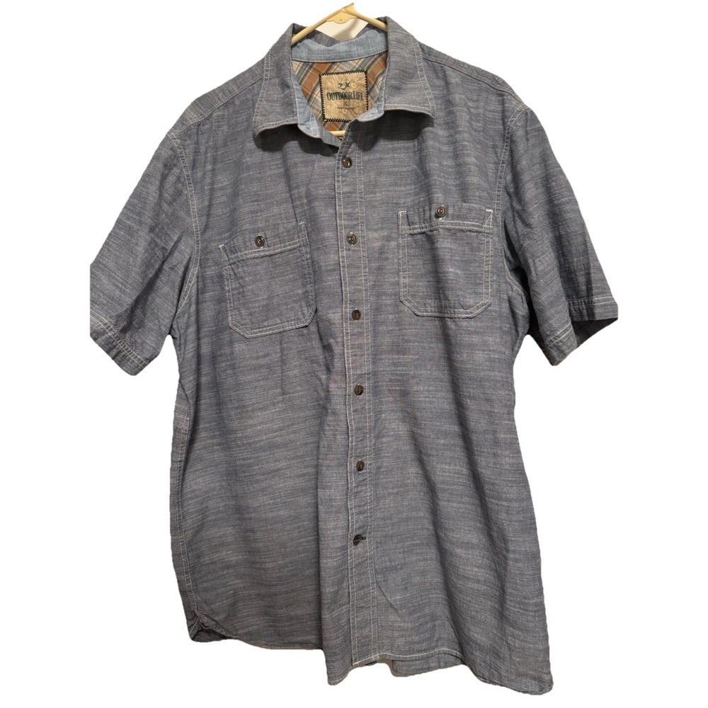 Men's Outdoor Life Short Sleeve Shirt Size XL